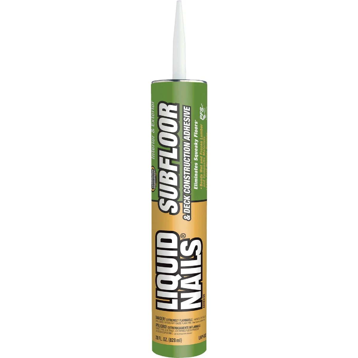 Refined LIQUID NAILS 28 Oz. Subfloor Deck Construction Adhesive Exceptional