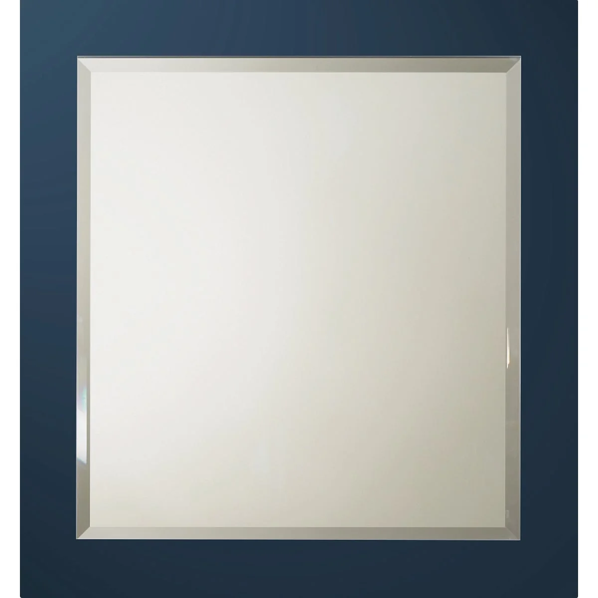 Crafted Bertch Cobalt 28 In. W x 30 In. H Framed Vanity Mirror Versatile