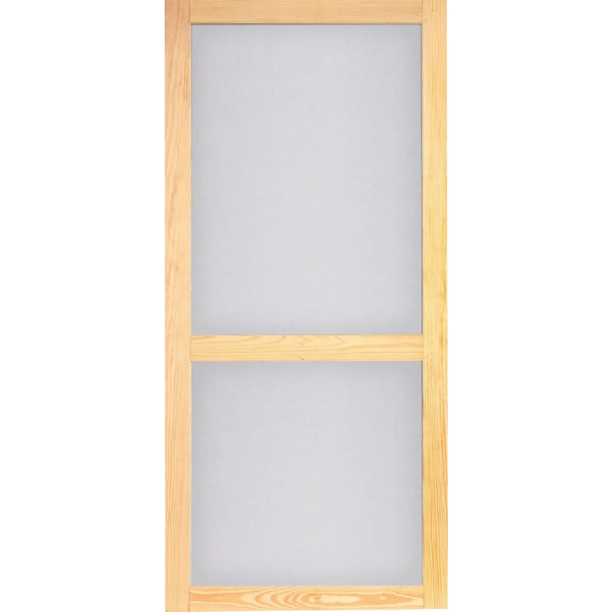 Classic Screen Tight Woodcraft 32 In. W x 80 In. H x 1 In. Thick Natural Wood Screen Door Original Design