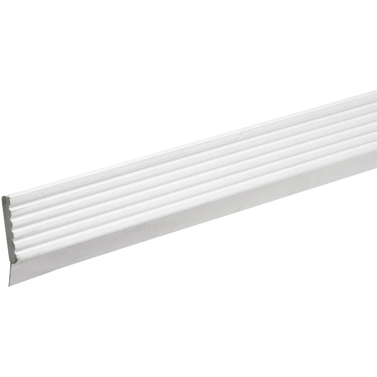 Effective Do it 3 In. x 9 Ft. White Vinyl Top and Side Garage Door Seal with Sweep Contemporary