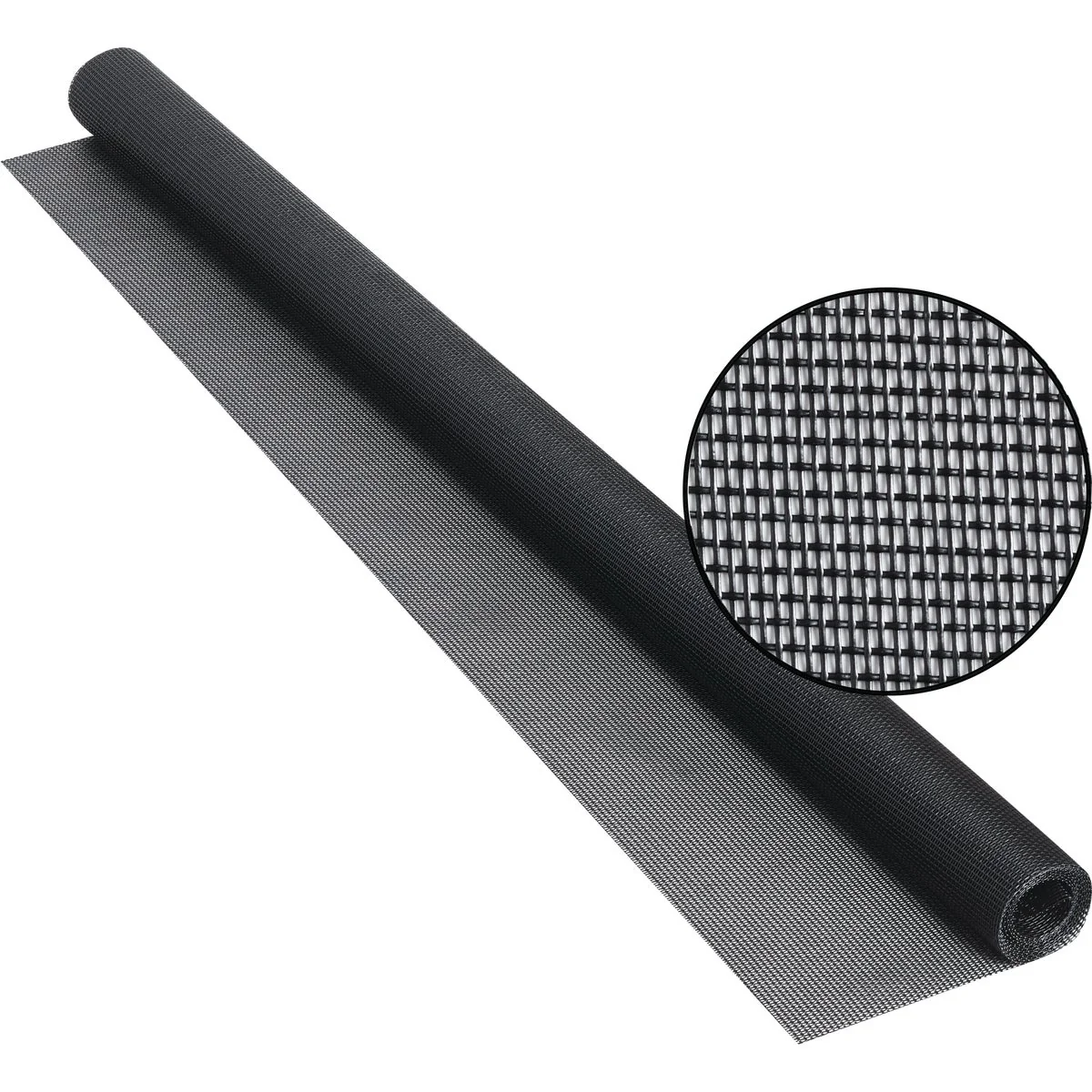 Flexible Phifer PetScreen 36 In. x 84 In. Black Pet-Resistant Screening Breathable