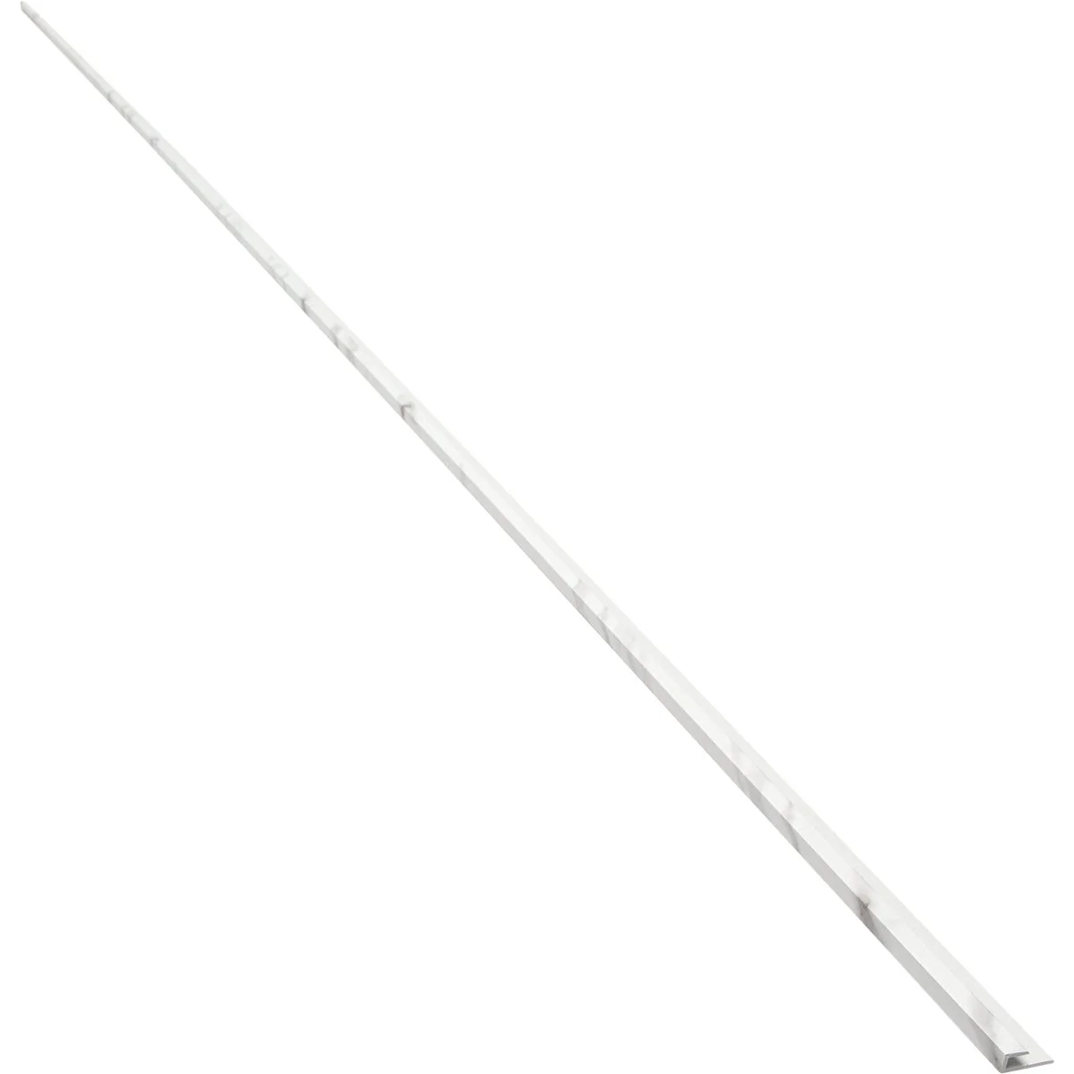 Convenient Palisade Carrara Marble 94 In. Waterproof J-Trim Sophisticated