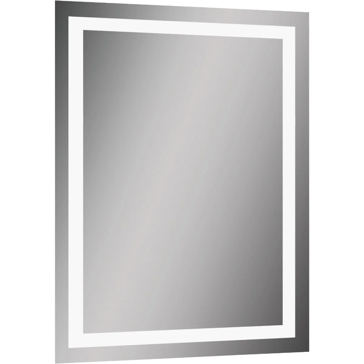 Practical Lighted Impressions Vero Frameless 19.63 In. W x 27.25 In. H Vanity Mirror with Four LED Light Strips Crafted