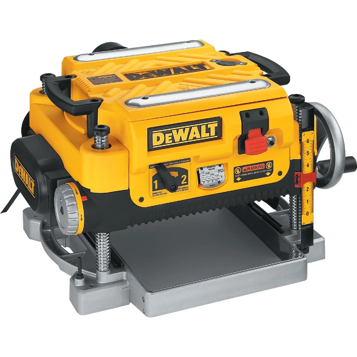 Natural DeWalt 13 In. Three Knife Two-Speed Portable Planer Carefully Designed