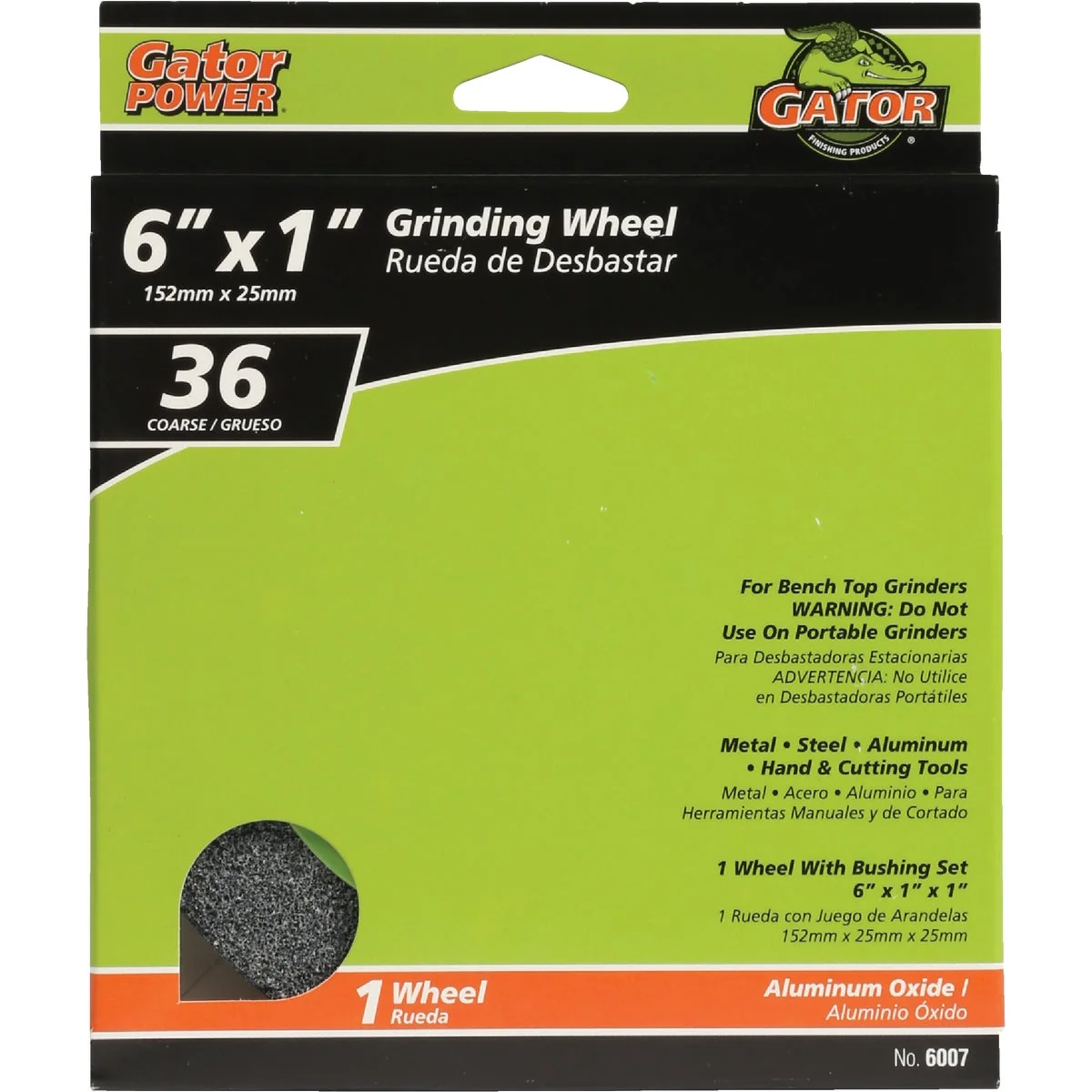 Premium Material Gator Blade 6 In. 1 In. Adjustable – 1 3 4 5 8 1 2 Bench Grinding Wheel Breathable