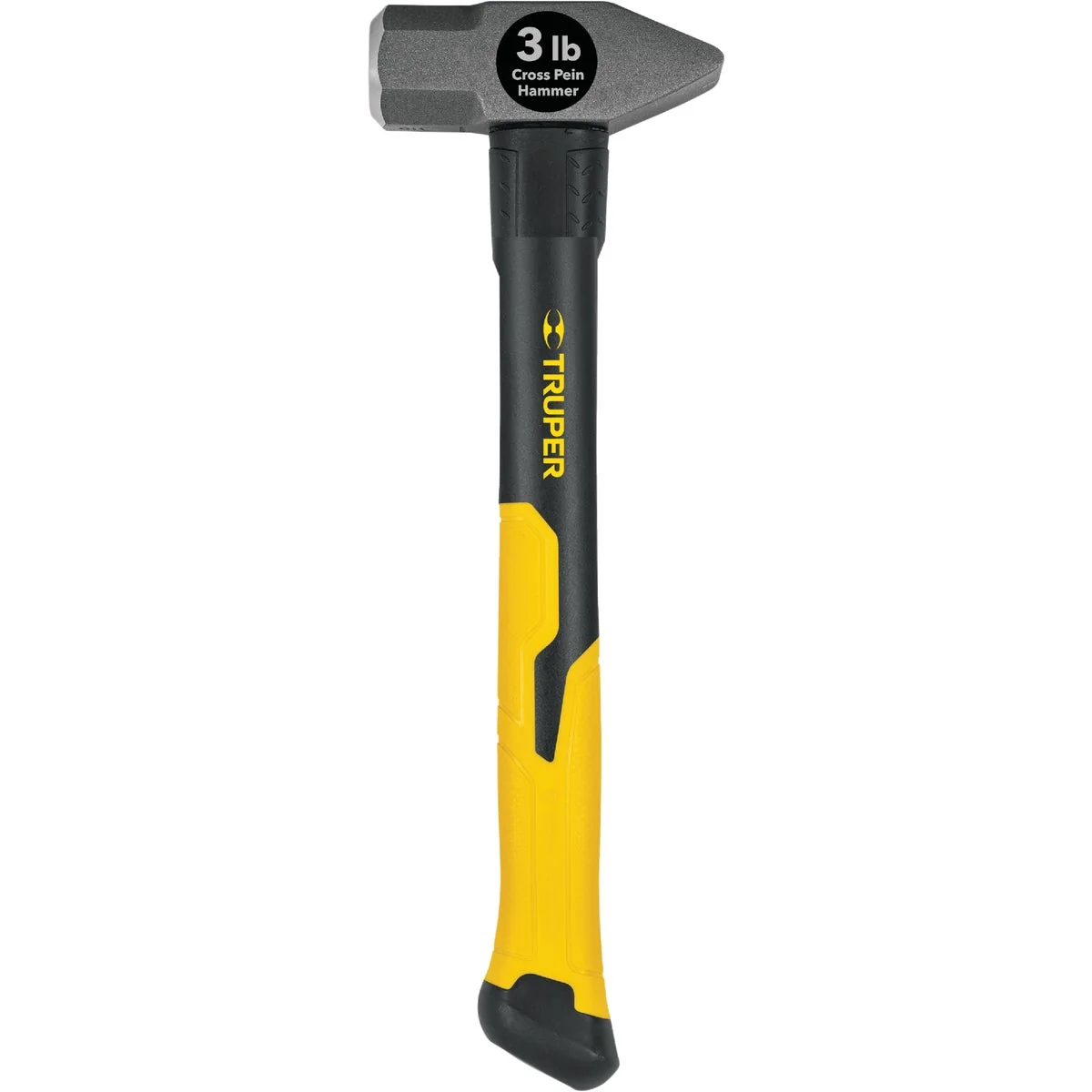 Modern Truper 3 Lb. Steel Cross Peen Hammer with Fiberglass Handle Exceptional