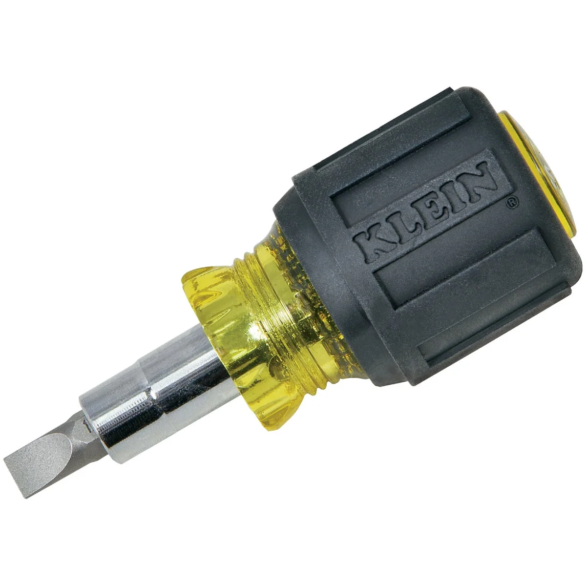 Eco-Friendly Klein 6-in-1 Stubby Multi-Bit Screwdriver Practical