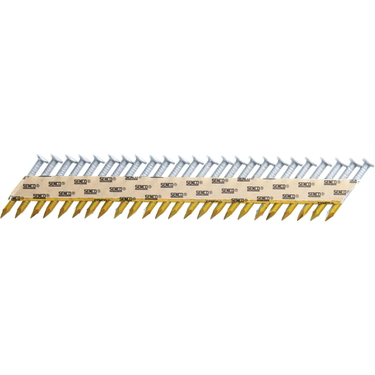 Green Senco 34 Degree Paper Tape Hot-Dipped Galvanized Metal Connector Nail 1-1 2 In. x .148 In. 2000 Ct. Premium Material