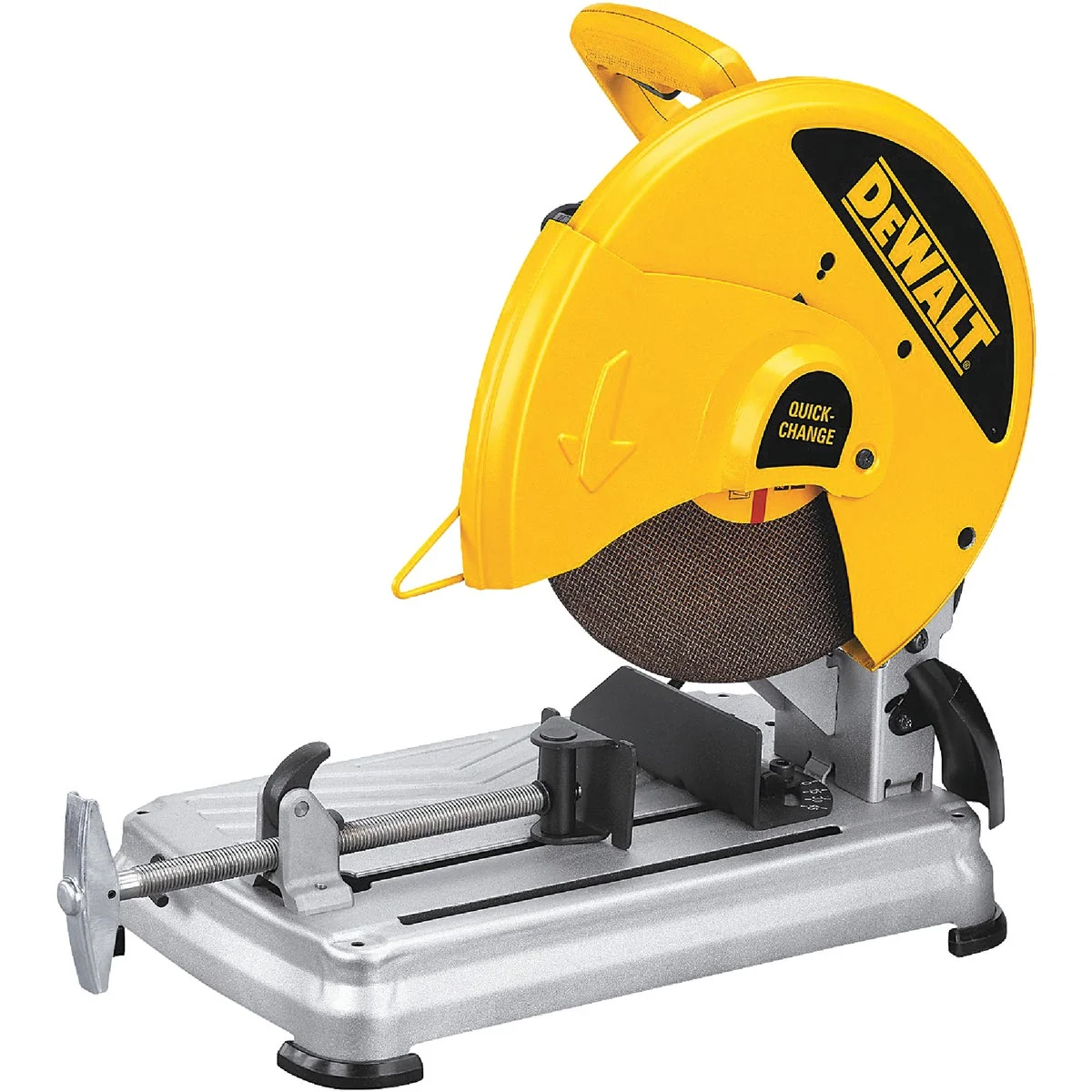 Sophisticated DeWalt 14 In. 15-Amp Chop Saw w Keyless Blade Change System Lightweight
