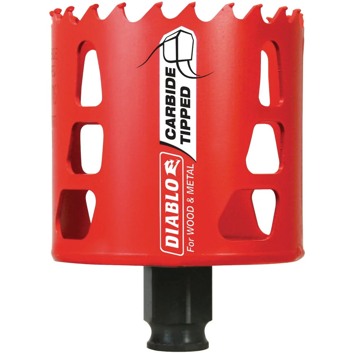 Premium Material Diablo 2-11 16 In. Carbide-Tipped Hole Saw Versatile