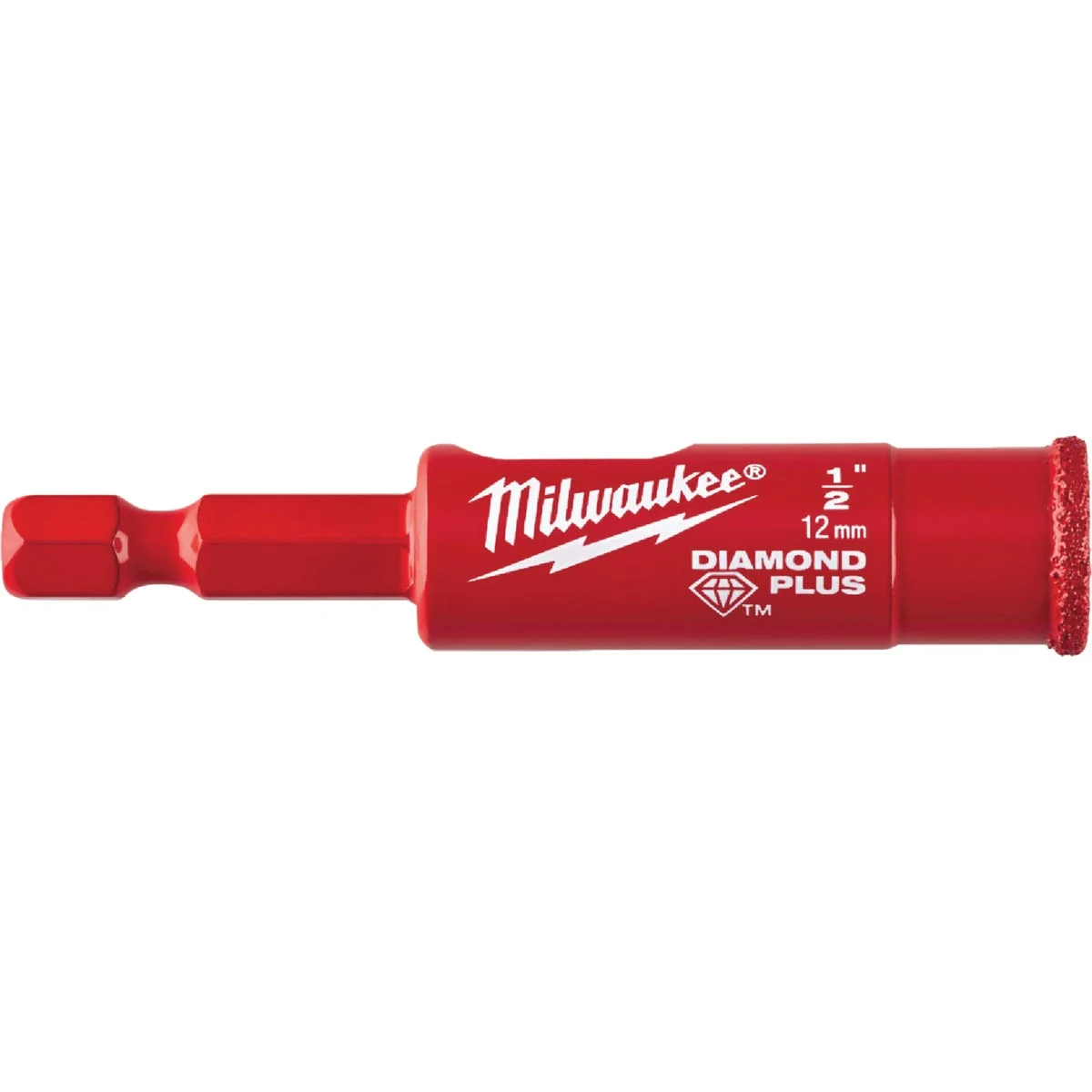 Stylish Milwaukee 1 2 In. x 2-1 8 In. Diamond Glass Tile Drill Bit Advanced