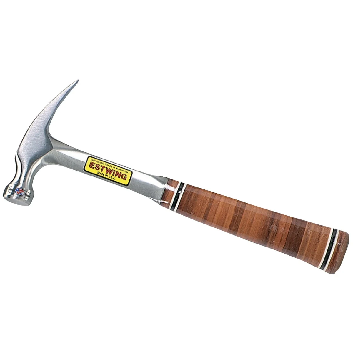 Next-Generation Estwing 16 Oz. Smooth-Face Rip Claw Hammer with Leather-Covered Steel Handle Excellent