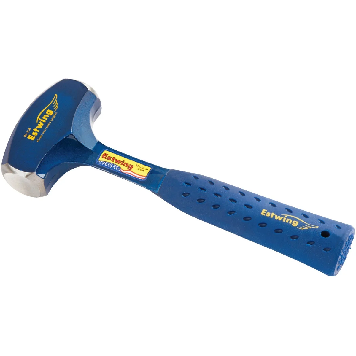 High-Quality Estwing 3 Lb. Steel Drilling Hammer with Steel Handle Expertly Made