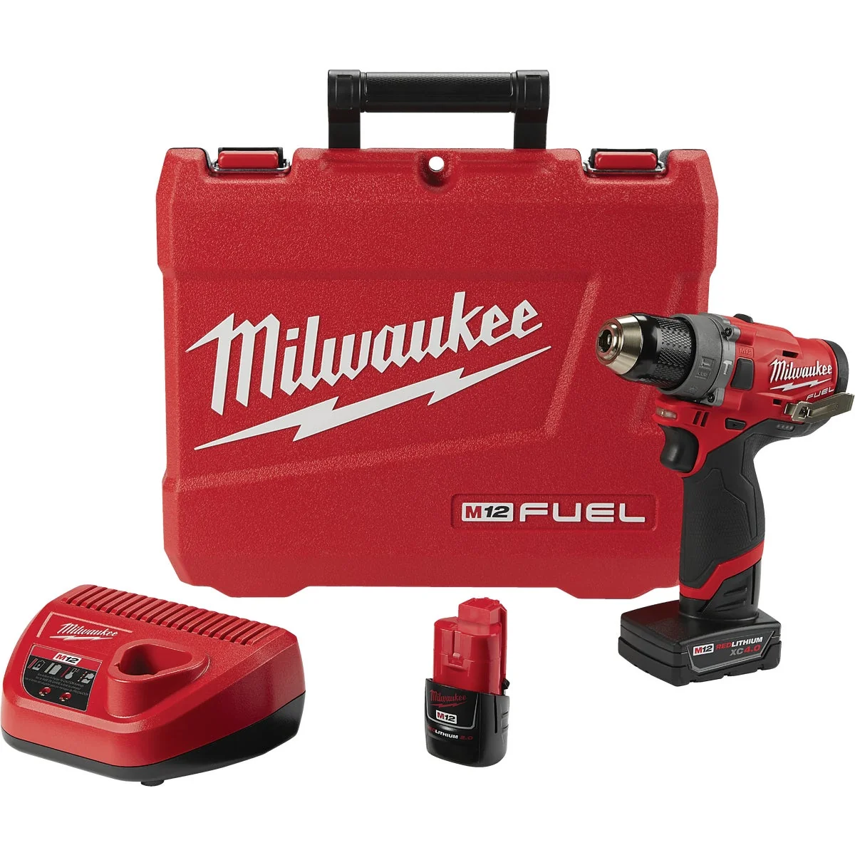 Elegant Milwaukee M12 12-Volt Lithium-Ion Brushless 1 2 In. Cordless Hammer Drill Kit Next-Generation