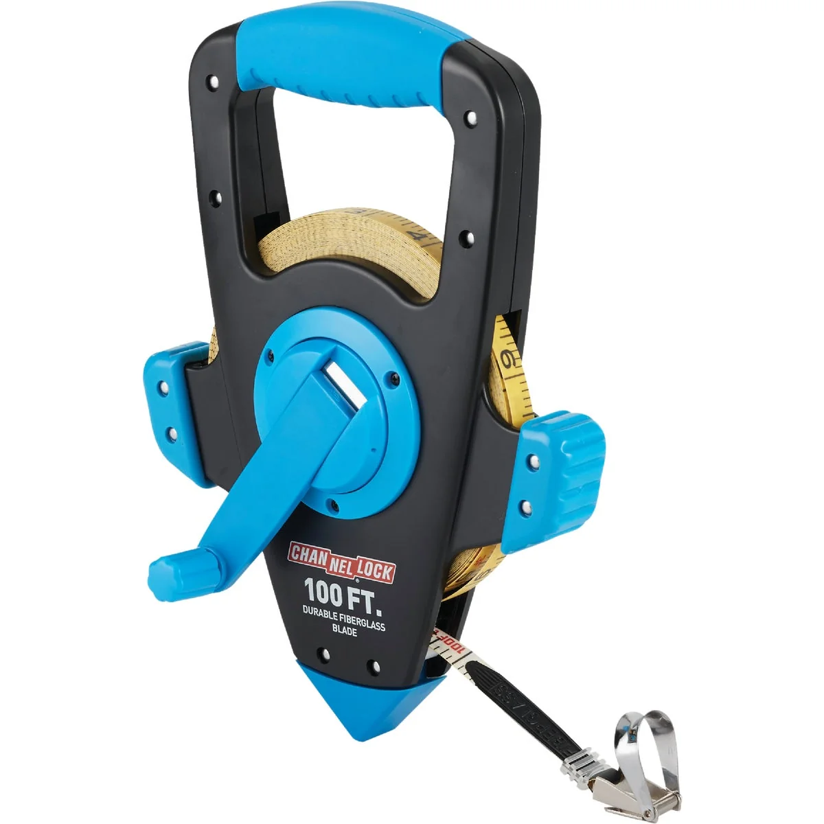 Easy-to-Use Channellock 100 Ft. Fiberglass Open Reel Tape Next-Generation