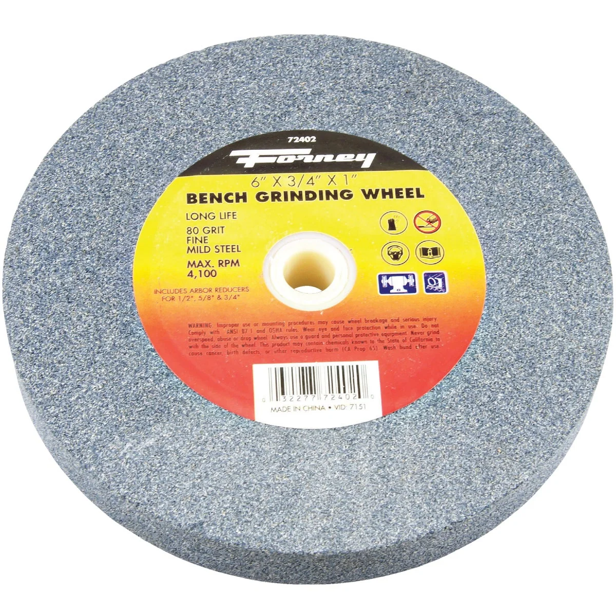 Authentic Forney 6 In. 3 4 In. Adjustable – 1 2 5 8 3 4 1 Bench Grinding Wheel Elite