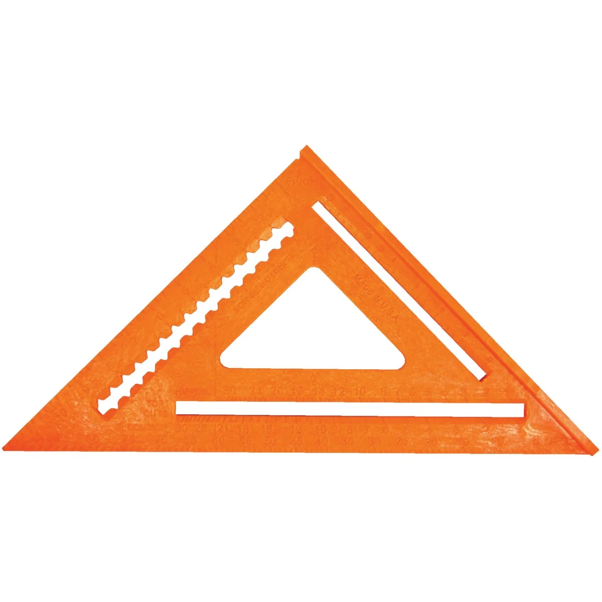 Elite Johnson Level 12 In. Plastic Structo-Cast Rafter Square Responsible