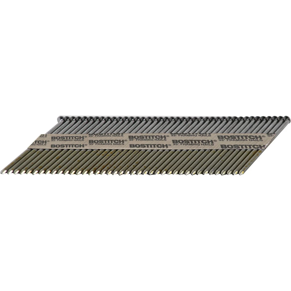 Responsible Bostitch 30 Degree Paper Tape Bright Offset Round Head Framing Stick Nail 3 In. x .131 In. 2500 Ct. Optimized