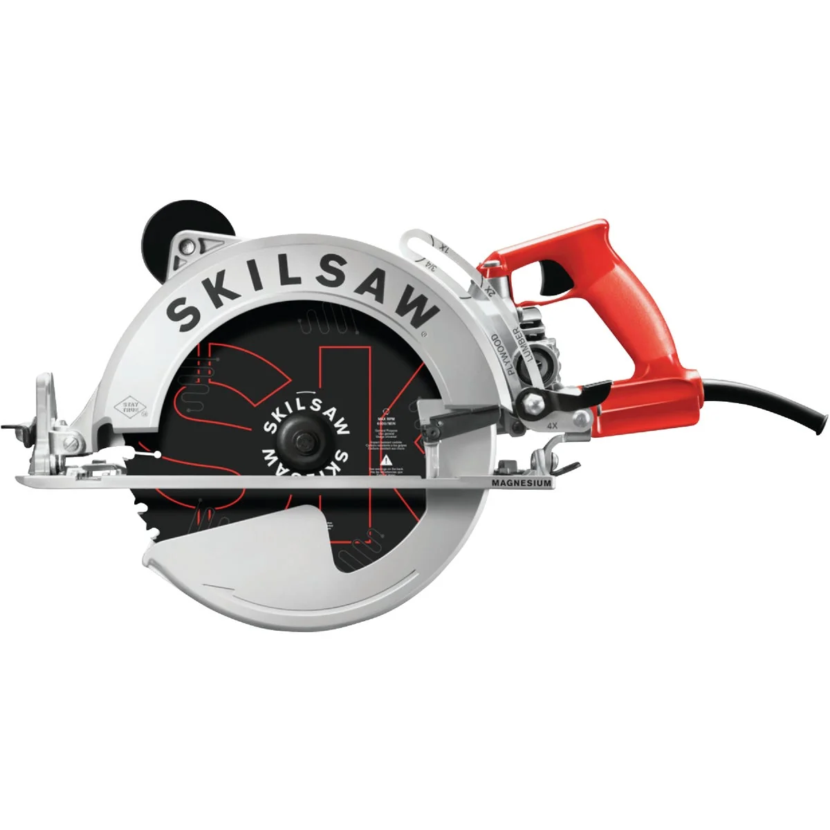 Recyclable SKILSAW Sawsquatch 10-1 4 In. 15-Amp Magnesium Worm Drive Circular Saw Modern