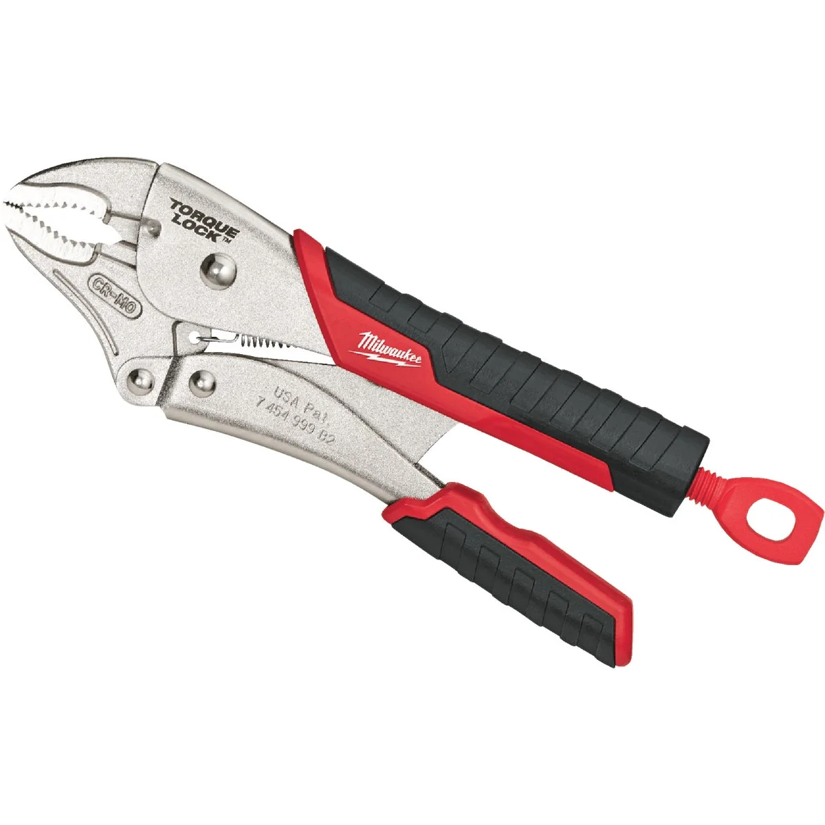 Top-Quality Milwaukee Torque Lock 10 In. Curved Jaw Overmold Grip Locking Pliers Elite