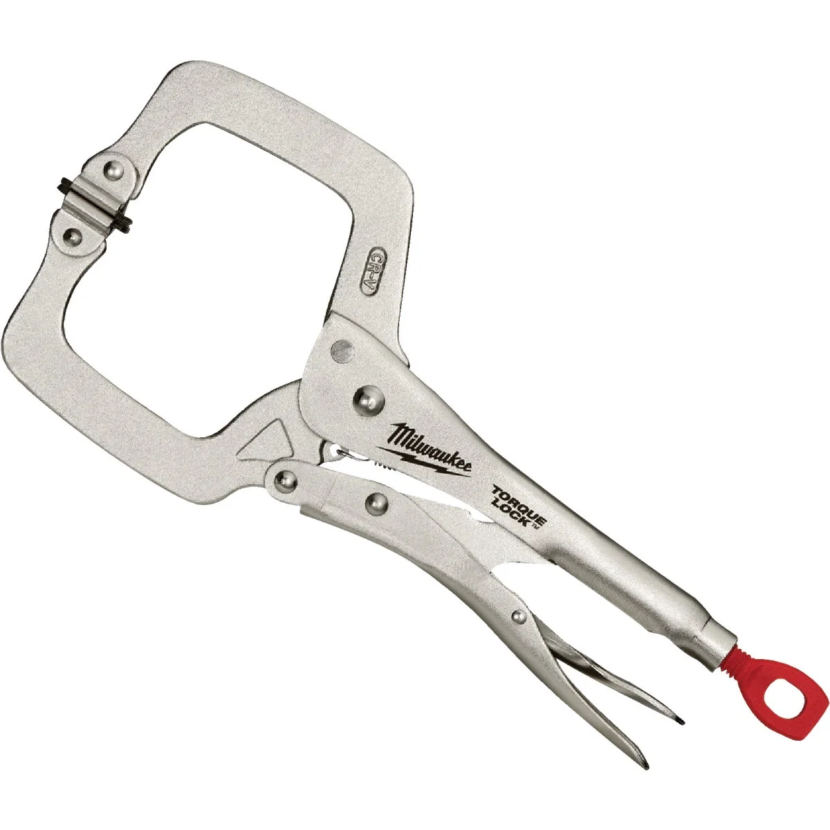 Efficient Milwaukee Torque Lock 11 In. Locking C-Clamp with Swivel Jaws Outstanding