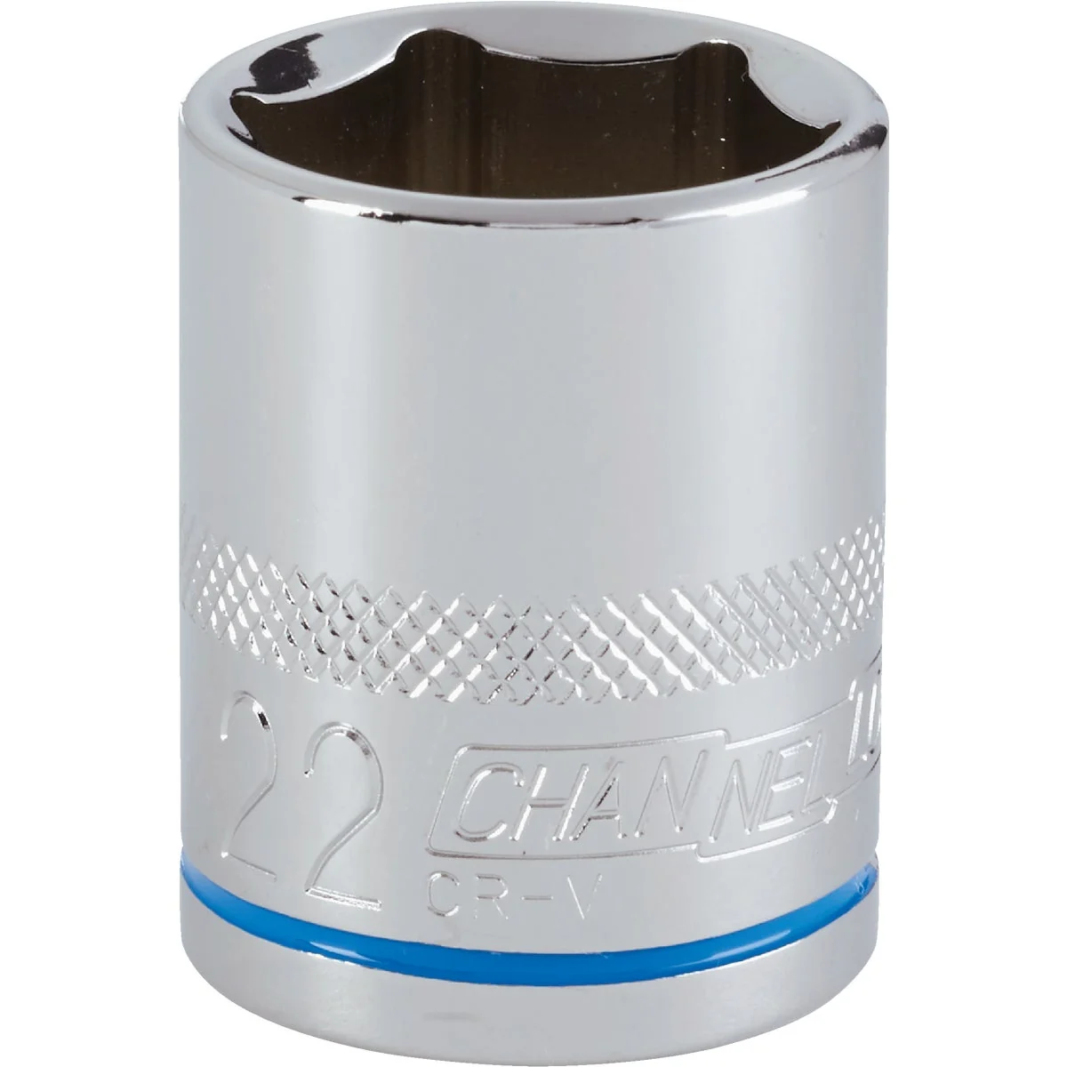 Top-Quality Channellock 1 2 In. Drive 22 mm 6-Point Shallow Metric Socket Sustainable