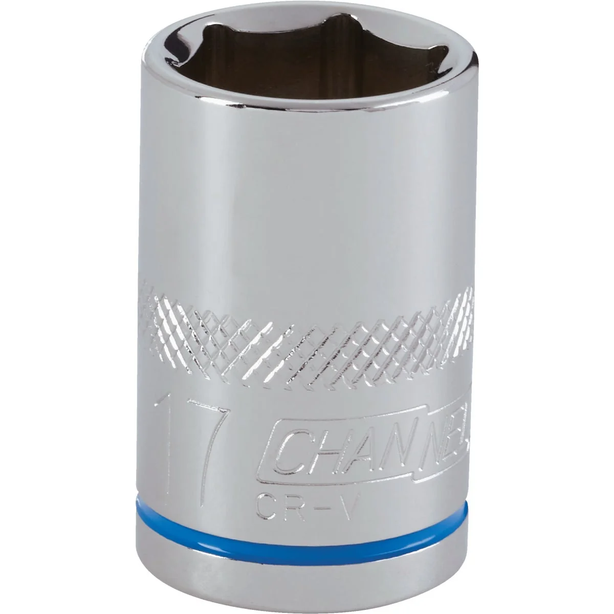 Secure Channellock 1 2 In. Drive 17 mm 6-Point Shallow Metric Socket Durable