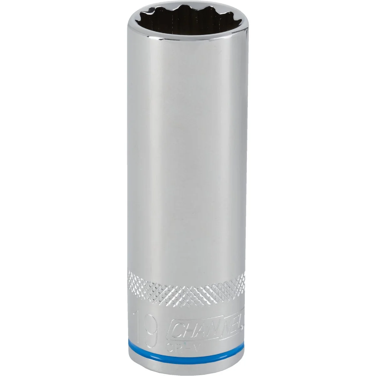 Fine Channellock 1 2 In. Drive 19 mm 12-Point Deep Metric Socket Healthy