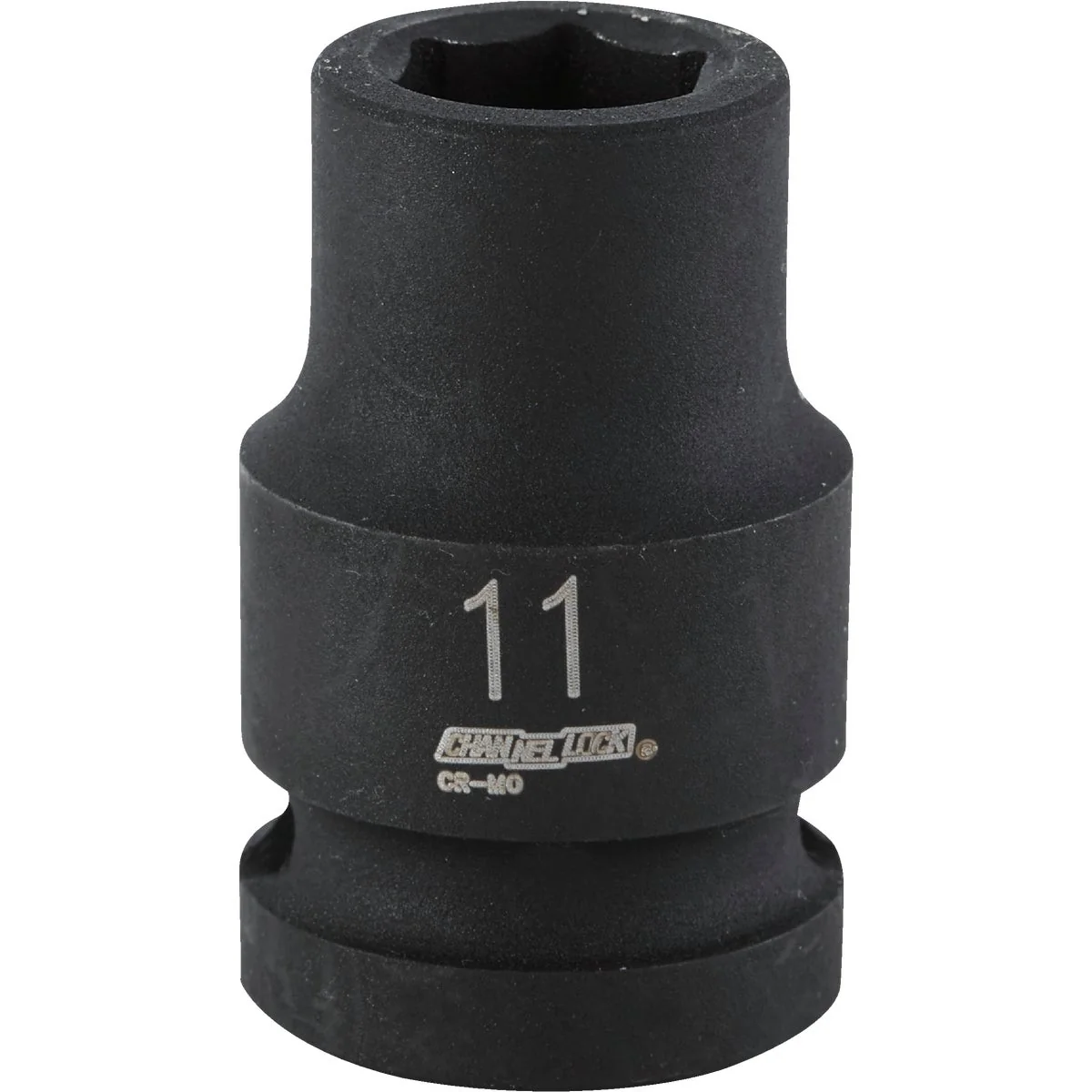 Classic Channellock 1 2 In. Drive 11 mm 6-Point Shallow Metric Impact Socket Genuine