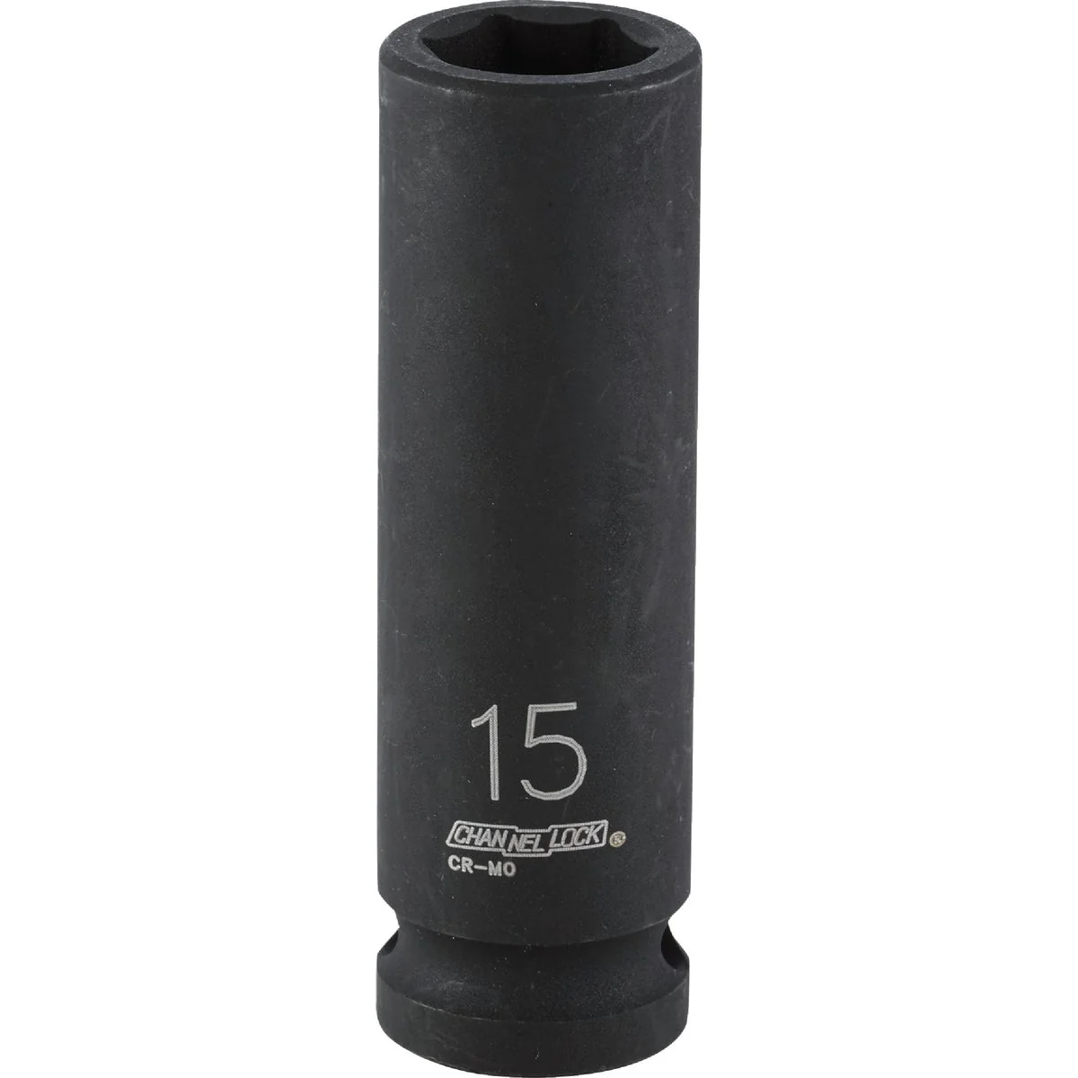 Quality Channellock 1 2 In. Drive 15 mm 6-Point Deep Metric Impact Socket Elegant