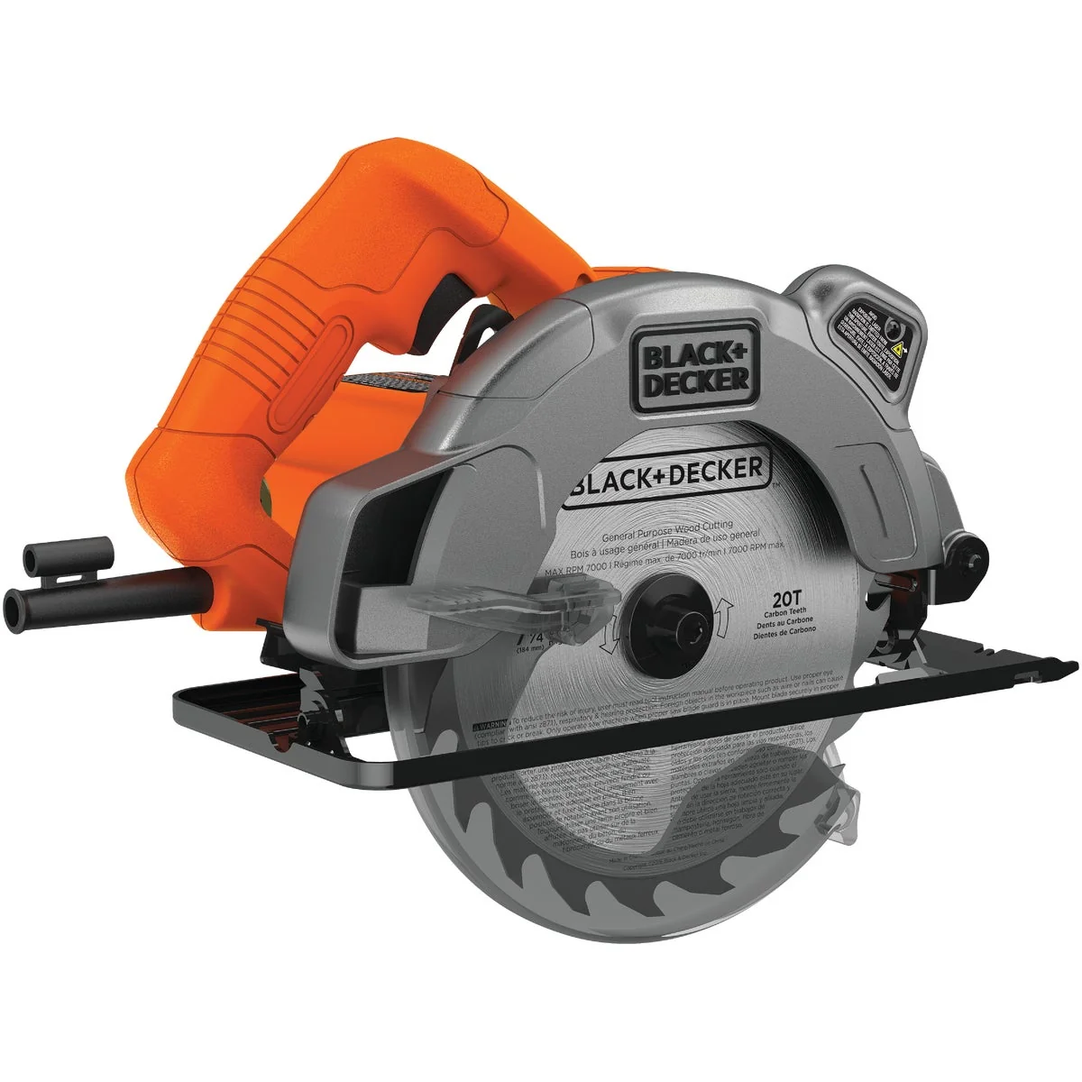 High-End Black Decker 7-1 4 In. 13-Amp Circular Saw with Laser Refined