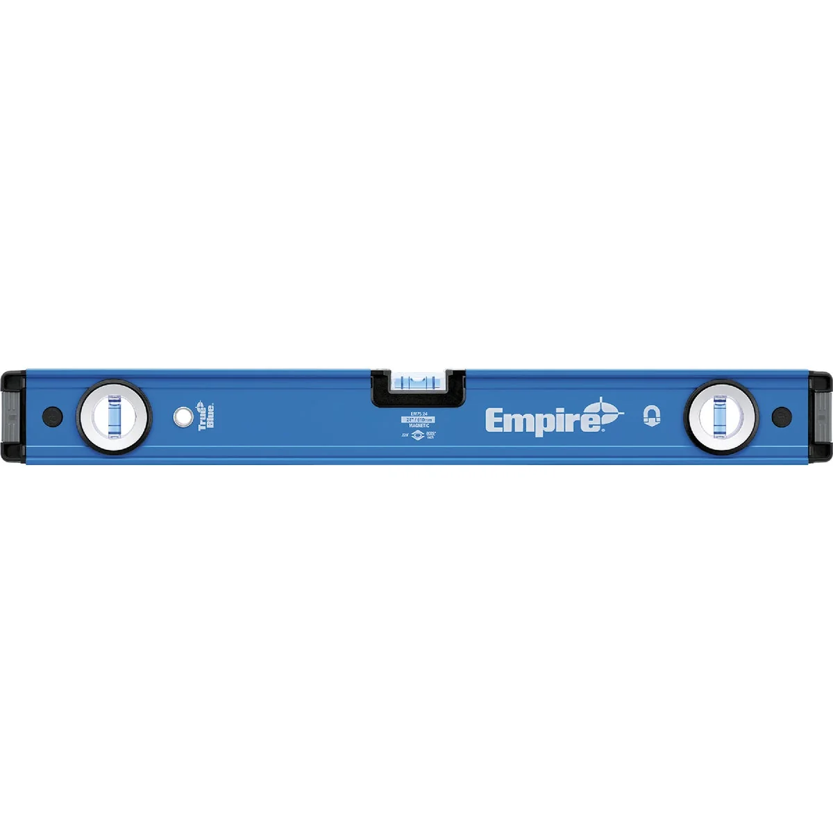 Genuine Empire True Blue 24 In. Aluminum Magnetic Professional Box Level Advanced