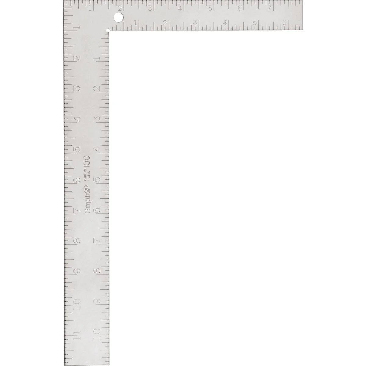 Top-Quality Empire 8 In. x 12 In. Steel Carpenter’s Square Organic