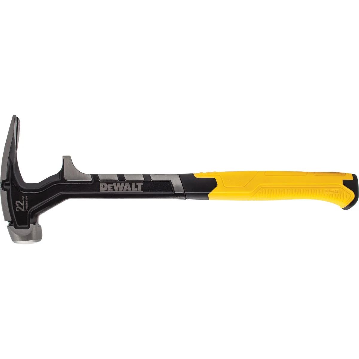 Durable DeWalt Demolition 22 Oz. Smooth-Face Curved Claw Hammer with Steel Handle Unique