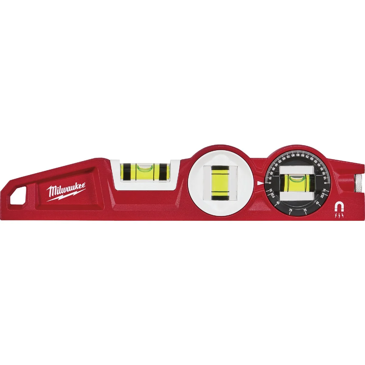 Exclusive Milwaukee 10 In. Aluminum Magnetic Torpedo Level Green