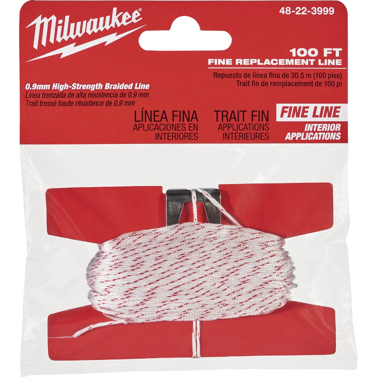 Verified Milwaukee 100 Ft. Braided Nylon Precision Chalk Line Genuine