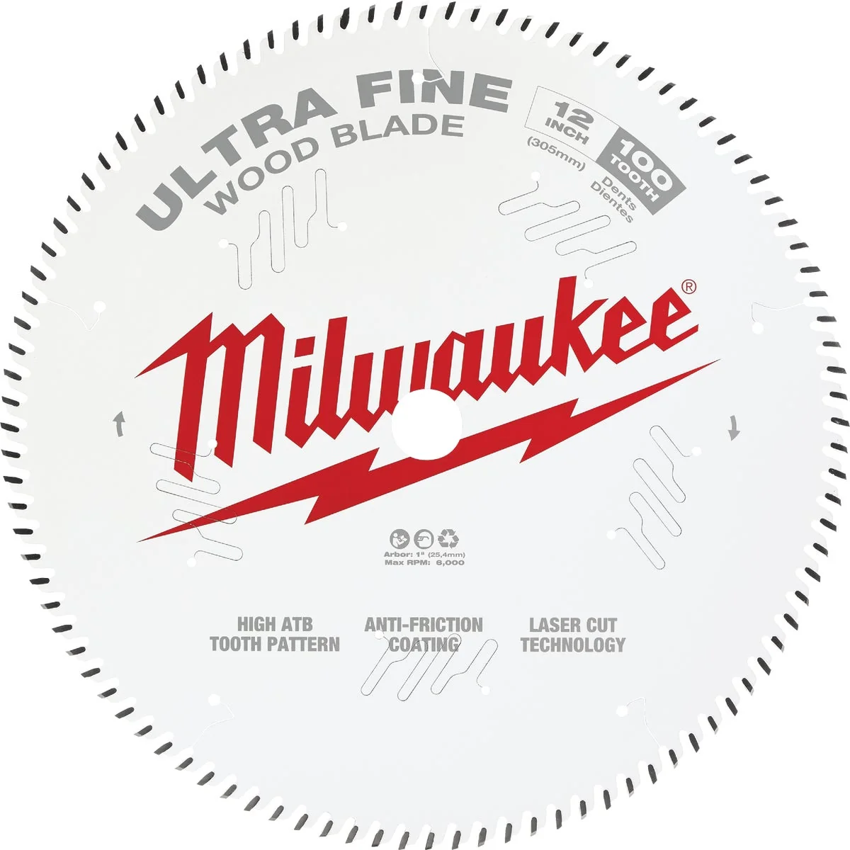 Effective Milwaukee 12 In. 100-Tooth Ultra Fine Finish Circular Saw Blade Advanced