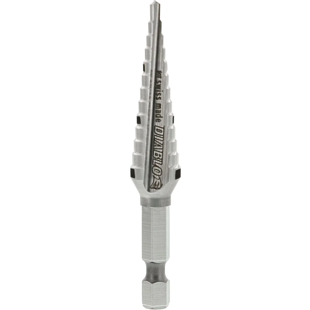 Secure Diablo 1 4 In. – 1 2 In. Impact Step Drill Bit 13 Steps Efficient