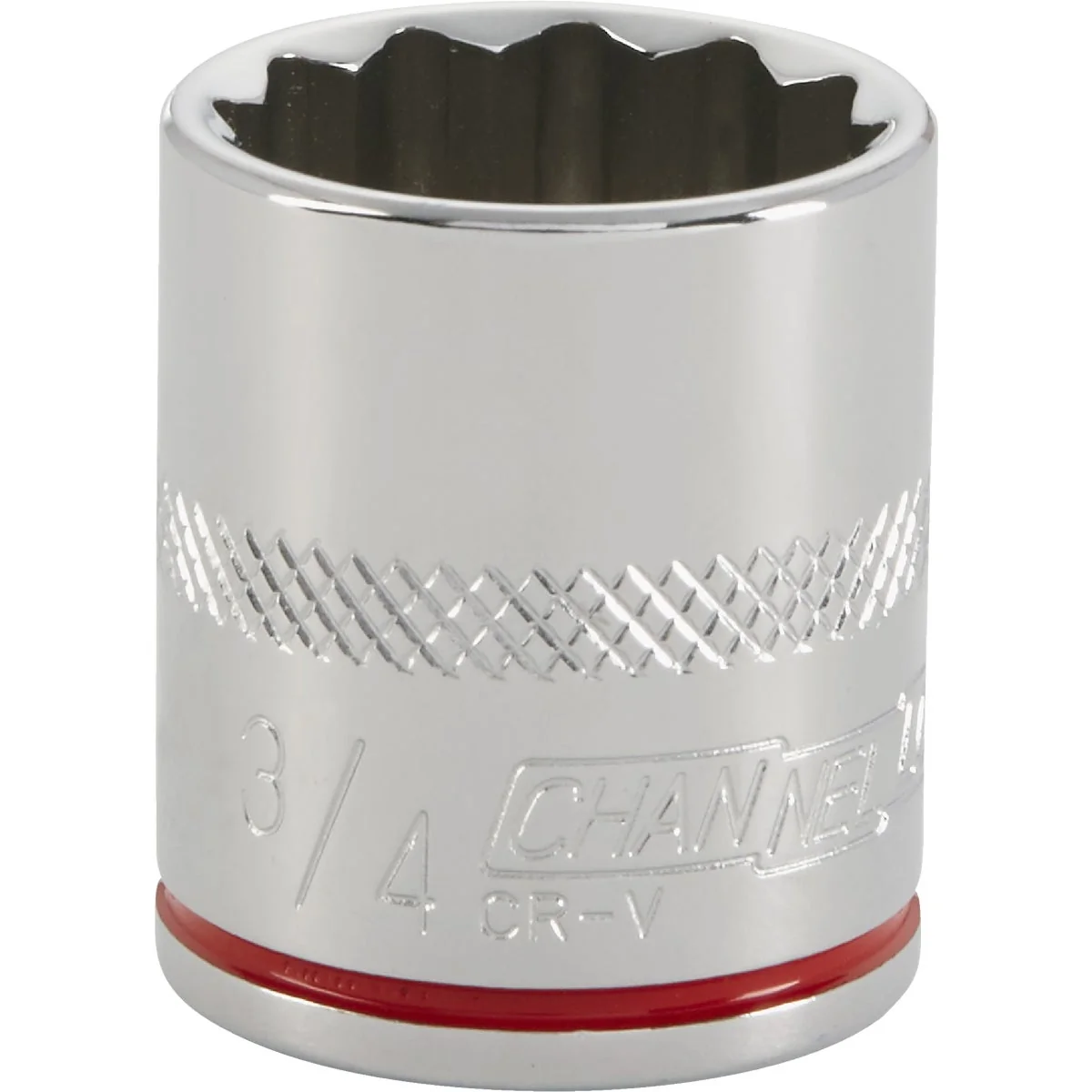 Consistent Channellock 3 8 In. Drive 3 4 In. 12-Point Shallow Standard Socket Innovative