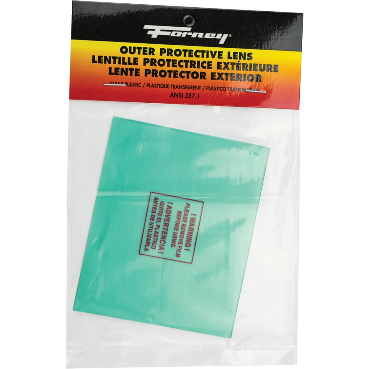 Next-Generation Forney Easy Weld and Forney Series Auto-Darkening Outer Protective Welding Lenses 2-Pack Casual