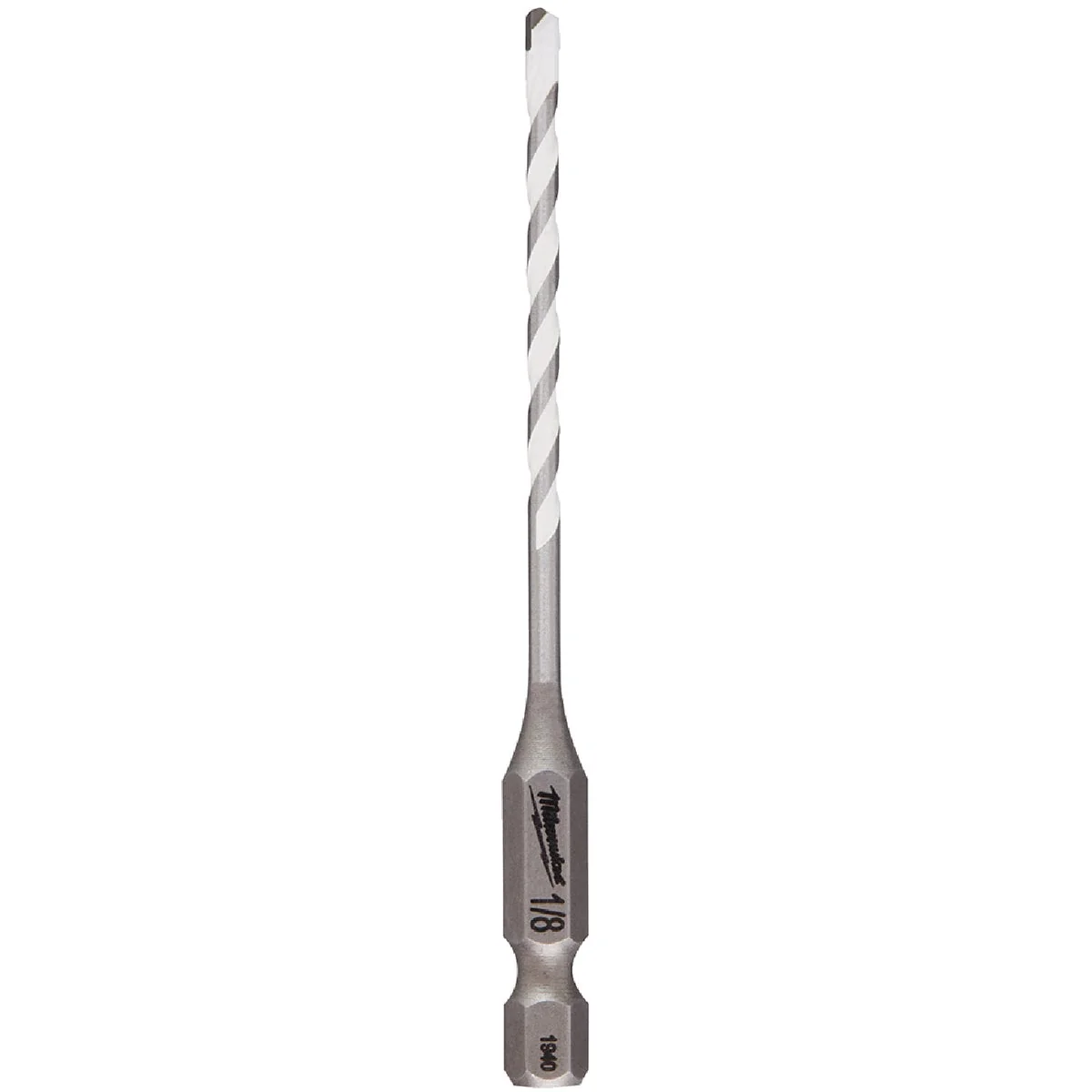 Enhanced Milwaukee Shockwave 1 8 In. Carbide Multi-Material Hex Shank Drill Bit Recyclable