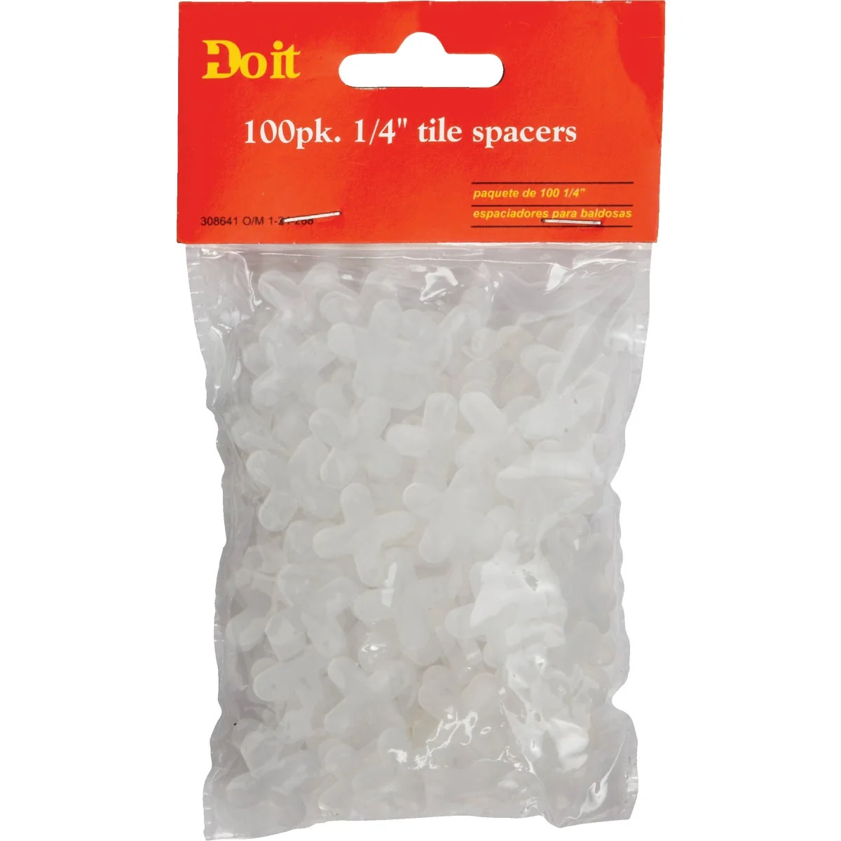 Premium Do it 1 4 In. White Hard Tile Spacers 100-Pack Stylish