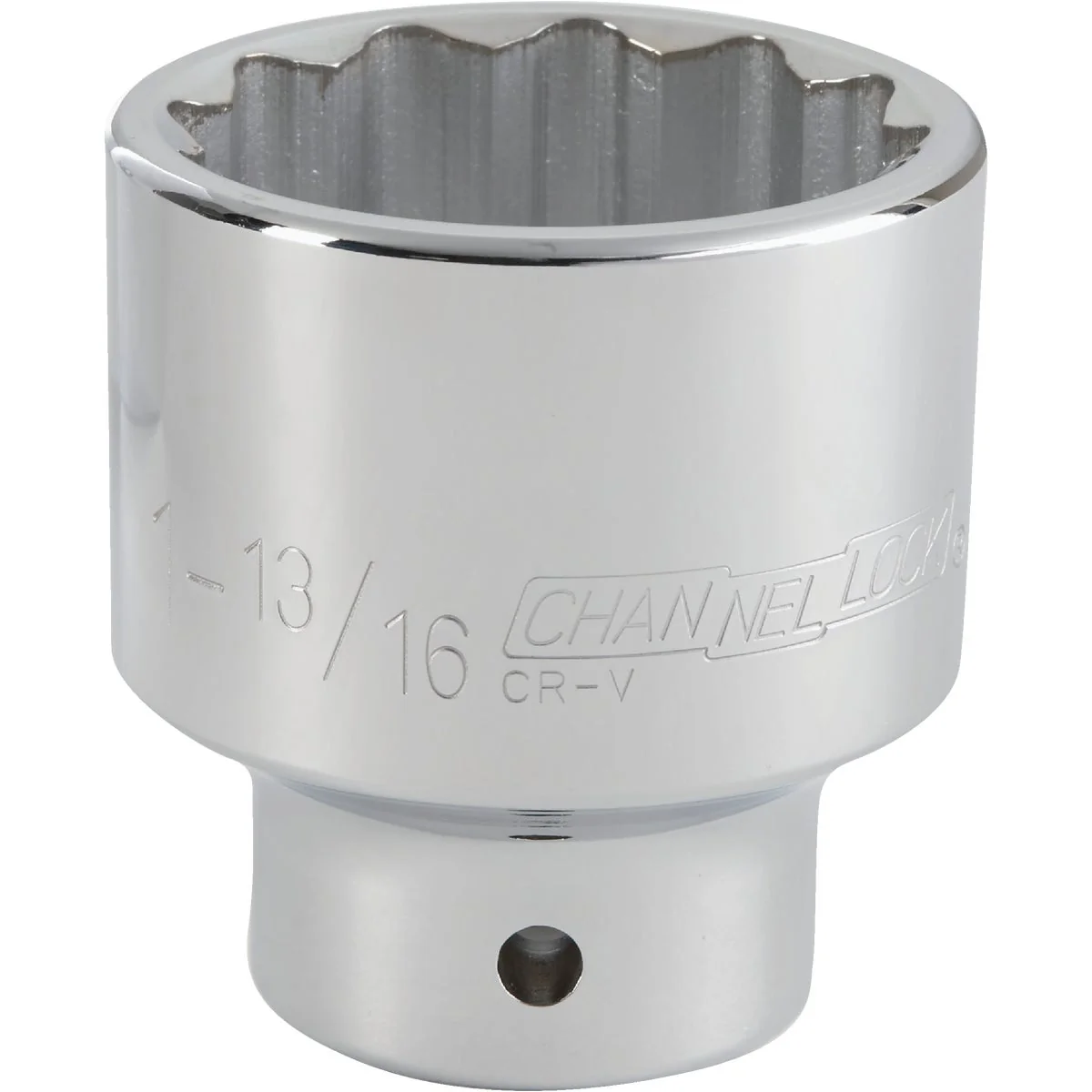 Traditional Channellock 3 4 In. Drive 1-13 16 In. 12-Point Shallow Standard Socket Flexible