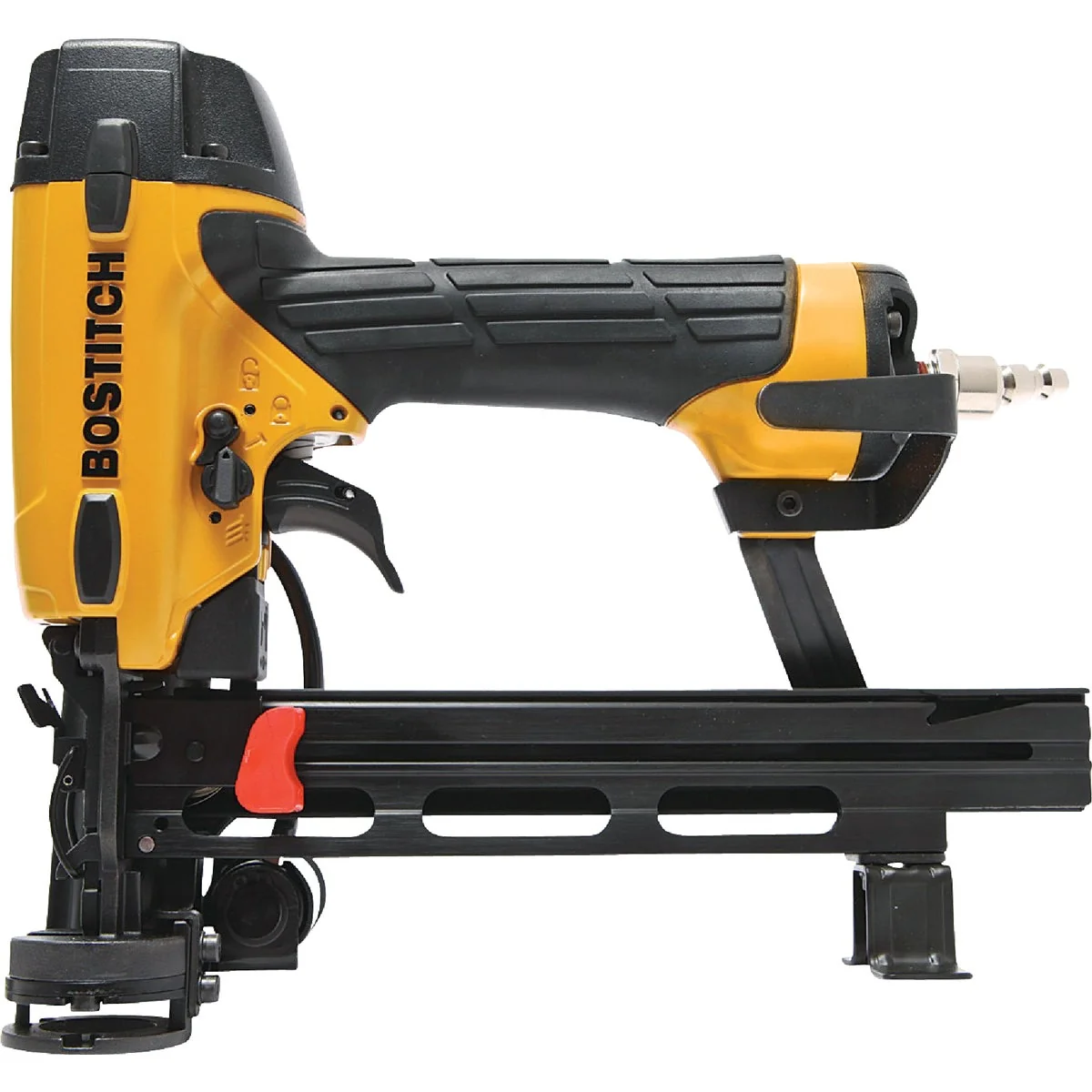 Luxury Bostitch 18-Gauge 5 16 In. Crown 1-1 2 In. Button Cap Finish Stapler Kit Authentic