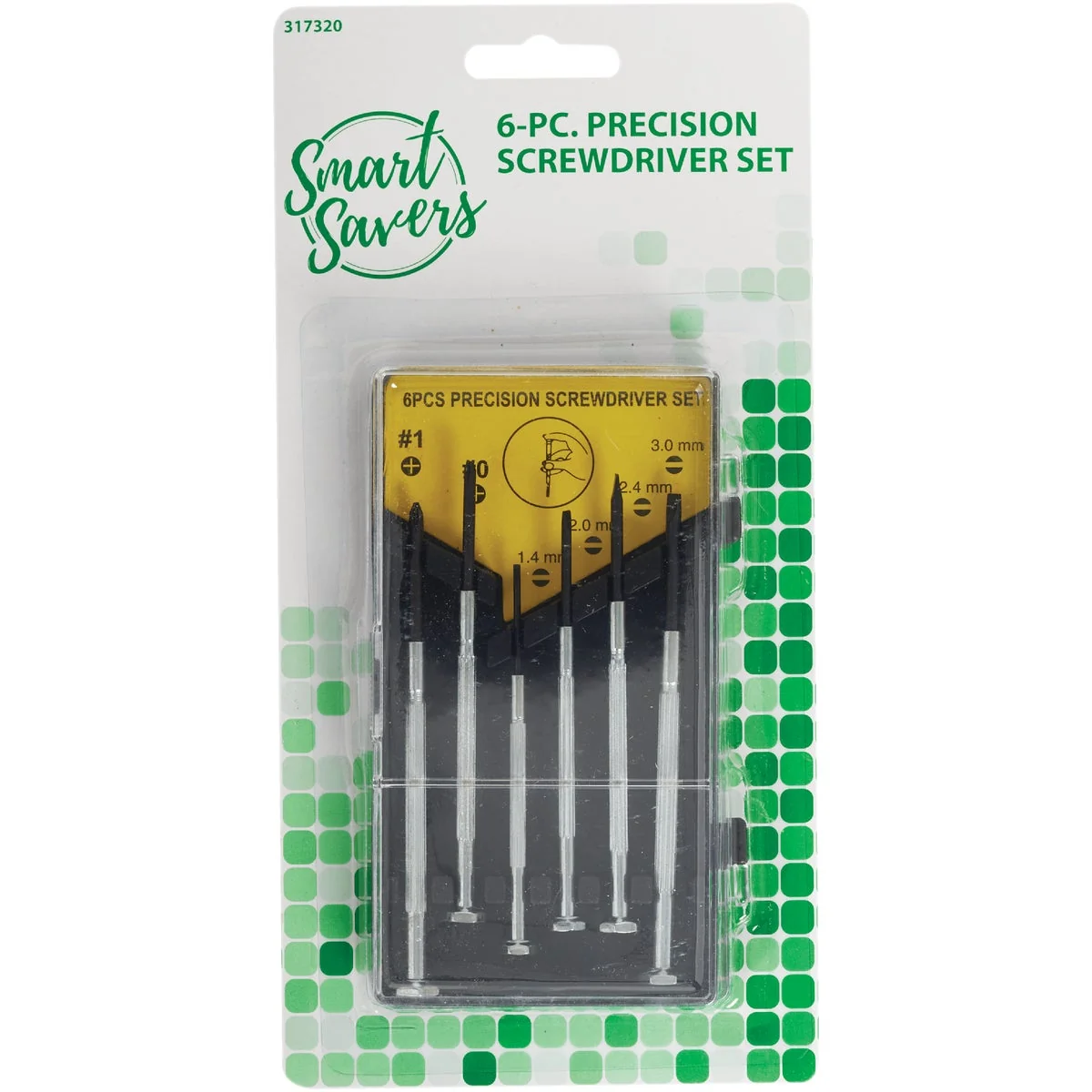Efficient Smart Savers Precision Screwdriver Set 6-Piece Certified