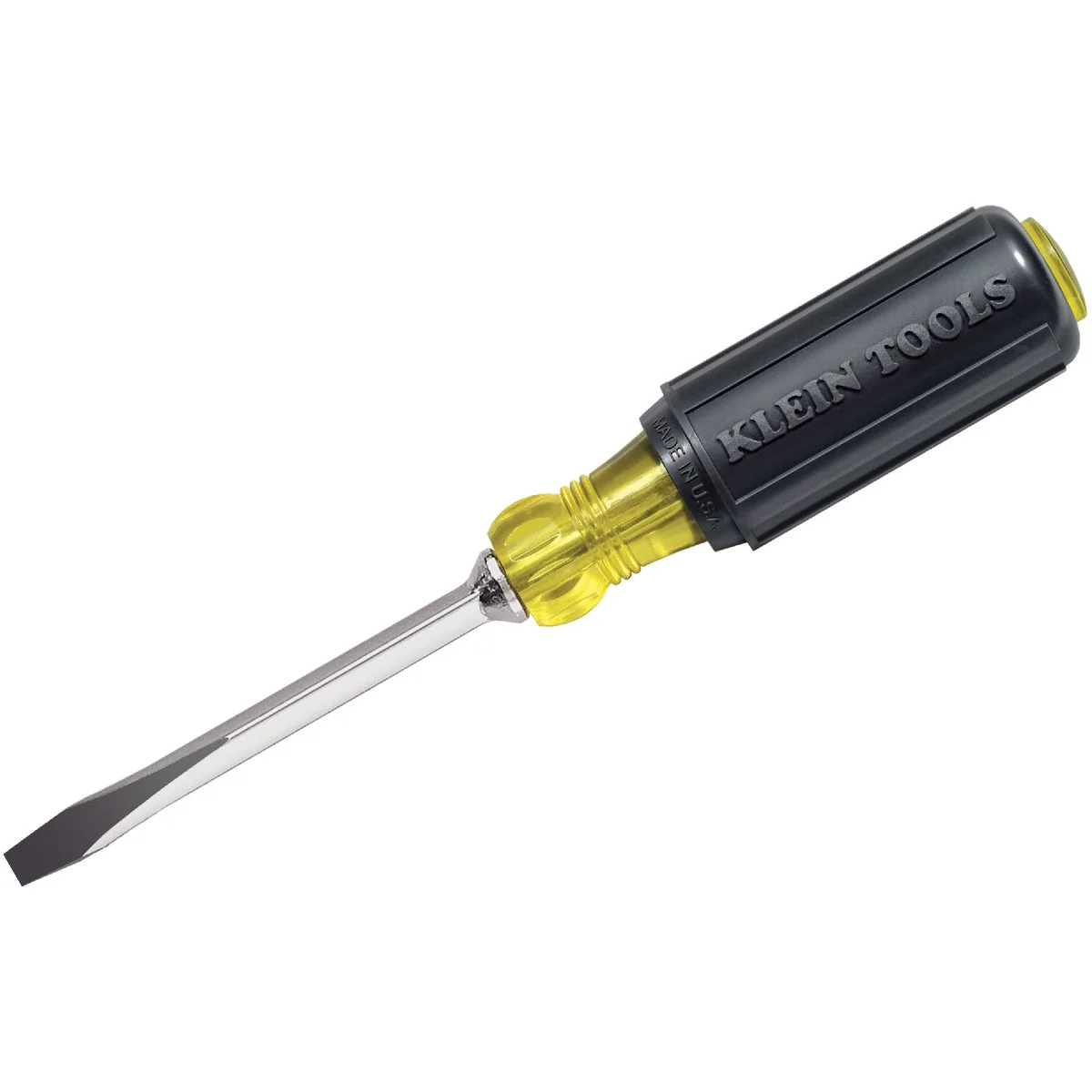 Detailed Klein 1 4 In. x 4 In. Square Shank Slotted Screwdriver Fast
