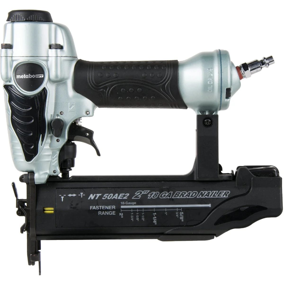 Smooth Metabo HPT 18-Gauge 2 In. Brad Nailer Contemporary