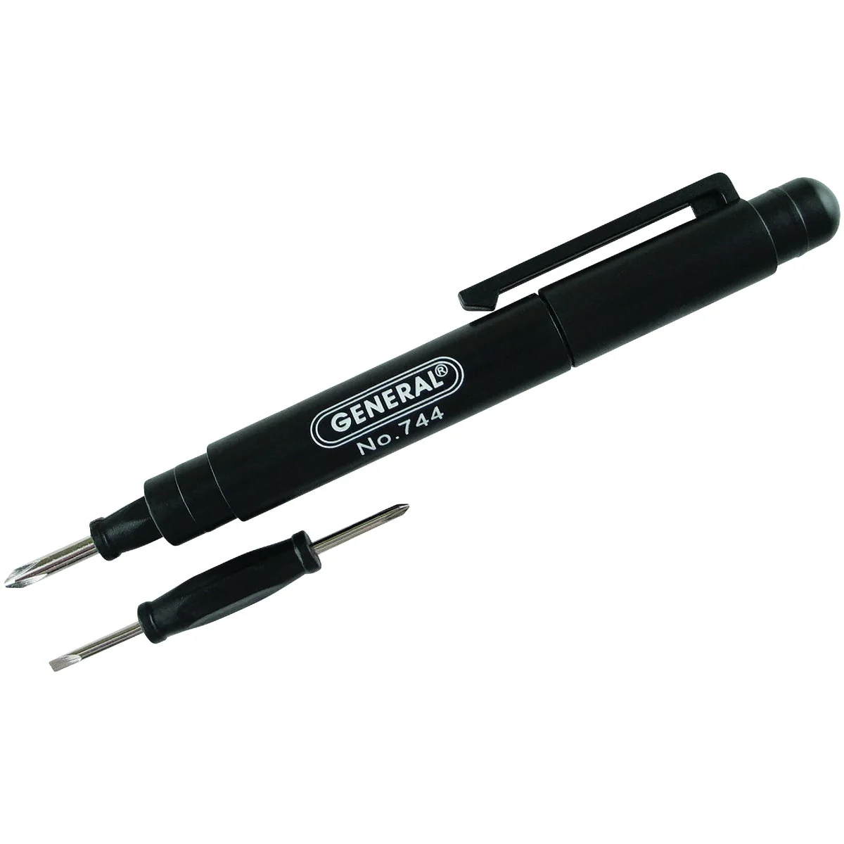 Contemporary General Tools Pocket Precision Screwdriver Detailed