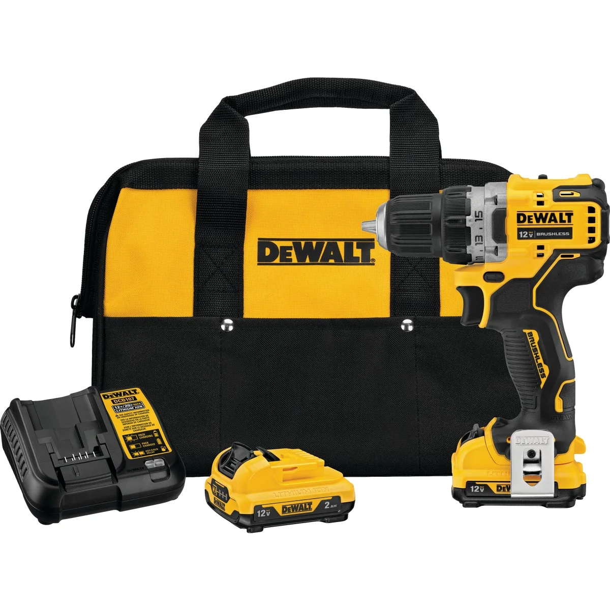 Original Design DeWalt XTREME 12 Volt MAX XR Lithium-Ion 3 8 In. Brushless Cordless Drill Driver Kit Verified