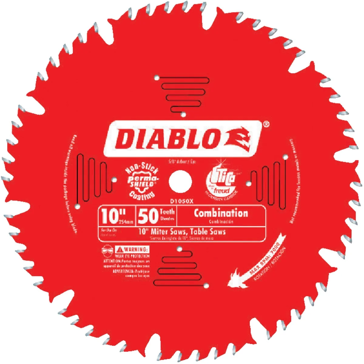 Stylish Diablo 10 In. 50-Tooth Combination Circular Saw Blade Fashionable